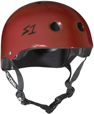 S1 Lifer Helmet - Scarlet Red Gloss