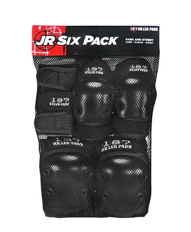 187 Junior Pad Set Black