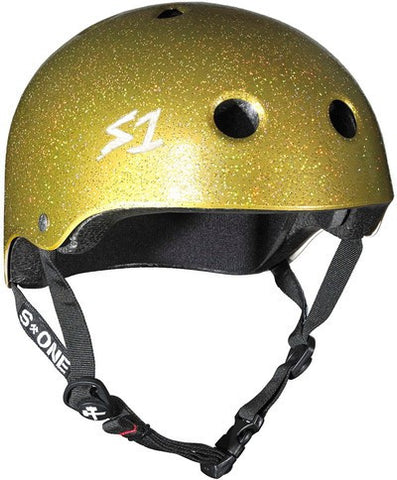 S1 Lifer Helmet - Gold Gloss Glitter