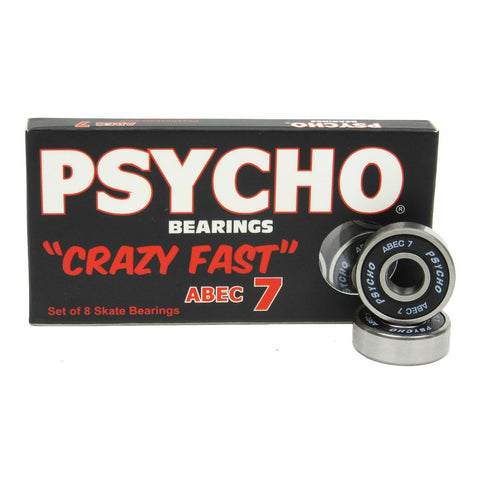 PSYCHO ABEC 7 BEARINGS 8 Pack