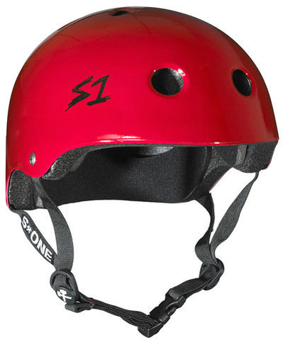 S1 Lifer Helmet - Bright Red Gloss