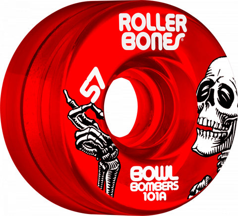 Bowl Bombers Wheels 57mm 101A 8pk Red